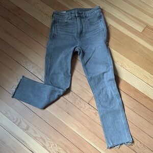 GAP Vintage Slim Sky High Jeans - Gray